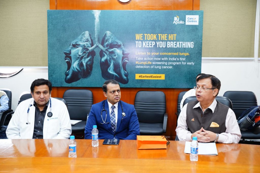 Apollo Cancer Centre Leads the Way with India’s First LungLife Screening Program to Combat Lung Cancer