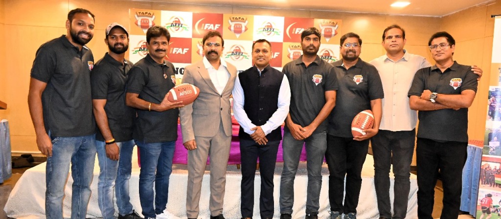 TAFA to Establish American Football and Flag Football Academies Across Telangana: President Chaganla Balvinder Nath