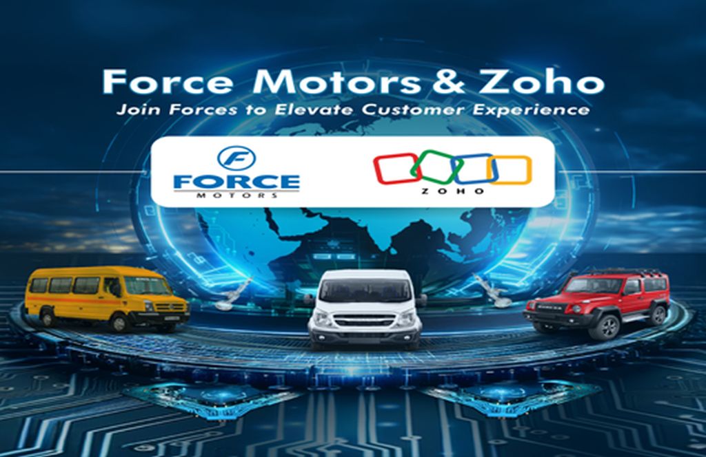 Force Motors partners with Zoho to power end-to-end digital transformation across its dealer networks