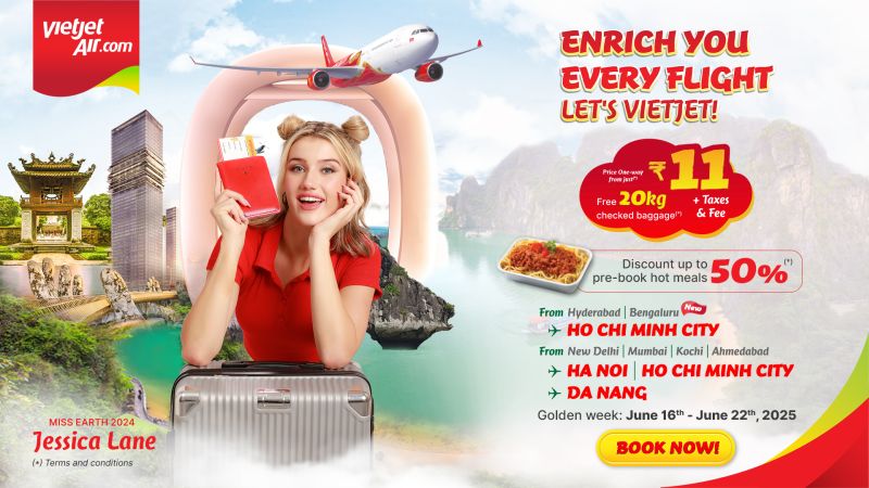 Explore Vietnam for Less with Vietjet’s Incredible Summer Week Sale!