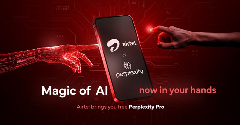 Airtel partners with Perplexity, powers every single of its 360mn customers with Perplexity Pro