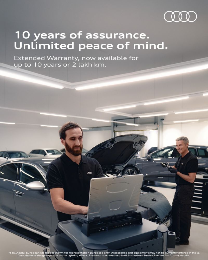 Audi India announces 10-year extended warranty and a 15-year Audi Roadside Assistance Program