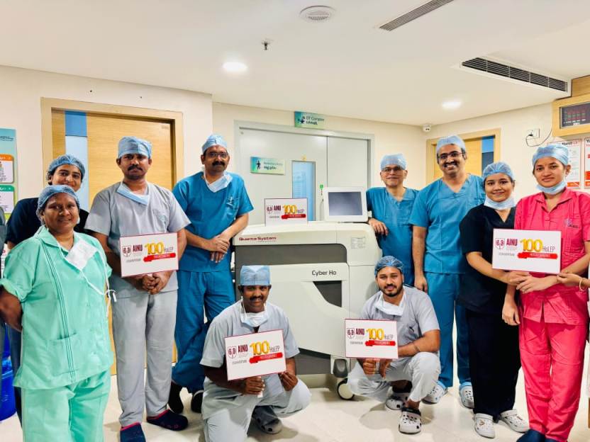 AINU Vizag Sets New Benchmark with 100 Successful HOLEP Prostate Surgeries